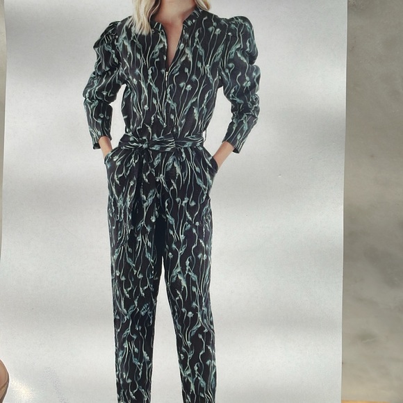 ESPECIA Women's Antonia Ramas Jumpsuit Size Small - Picture 3 of 10